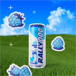 Rally Dog Berry Breeze Vodka Ade in a field